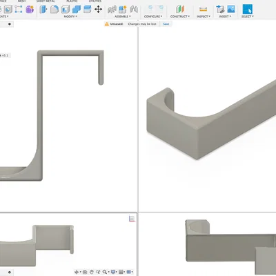 Móc Treo Cửa Tủ Quần Áo (Wardrobe Door Hook)