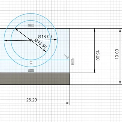 Giá đỡ khớp nối khí nén 6mm (Pneumatic 6mm holder) in 3D tiện lợi