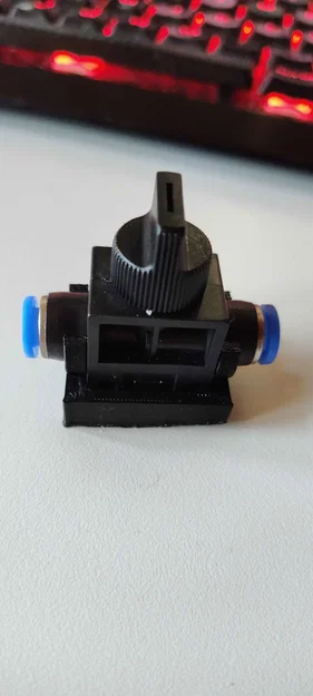 Giá đỡ khớp nối khí nén 6mm (Pneumatic 6mm holder) in 3D tiện lợi - Image 4