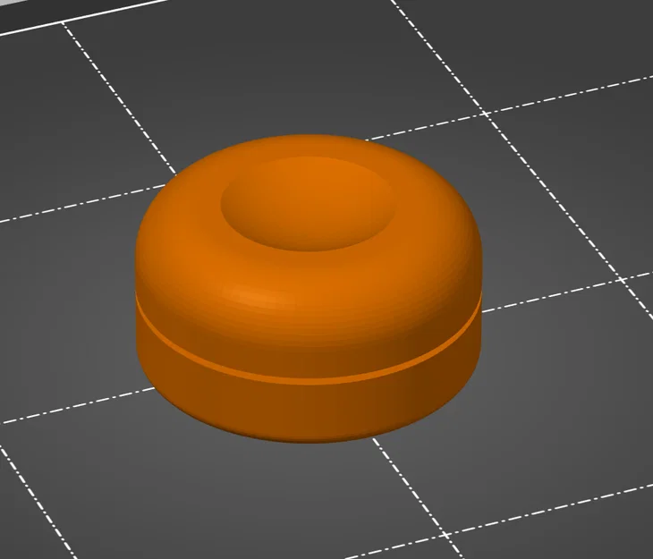Phụ kiện đế xoay làm gốm 3D (Pottery Trimming Spinner Holder V2) - Image 3