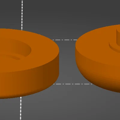 Phụ kiện đế xoay làm gốm 3D (Pottery Trimming Spinner Holder V2)