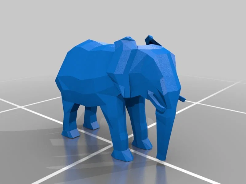 Voi Low-poly - Image 1