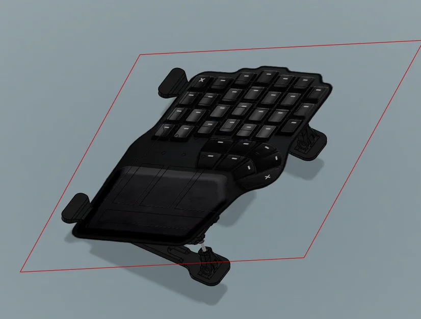 Defy_Tenting – Bộ tenting kit in 3D cho bàn phím Dygma Defy - Image 2