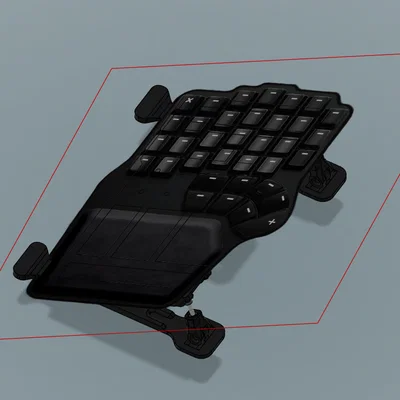 Defy_Tenting – Bộ tenting kit in 3D cho bàn phím Dygma Defy
