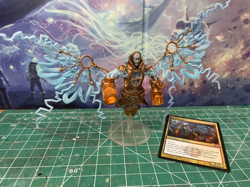 Mô hình in 3D Fluxcharger mini cho game Magic: The Gathering - Image 1