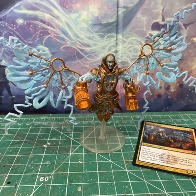 Mô hình in 3D Fluxcharger mini cho game Magic: The Gathering