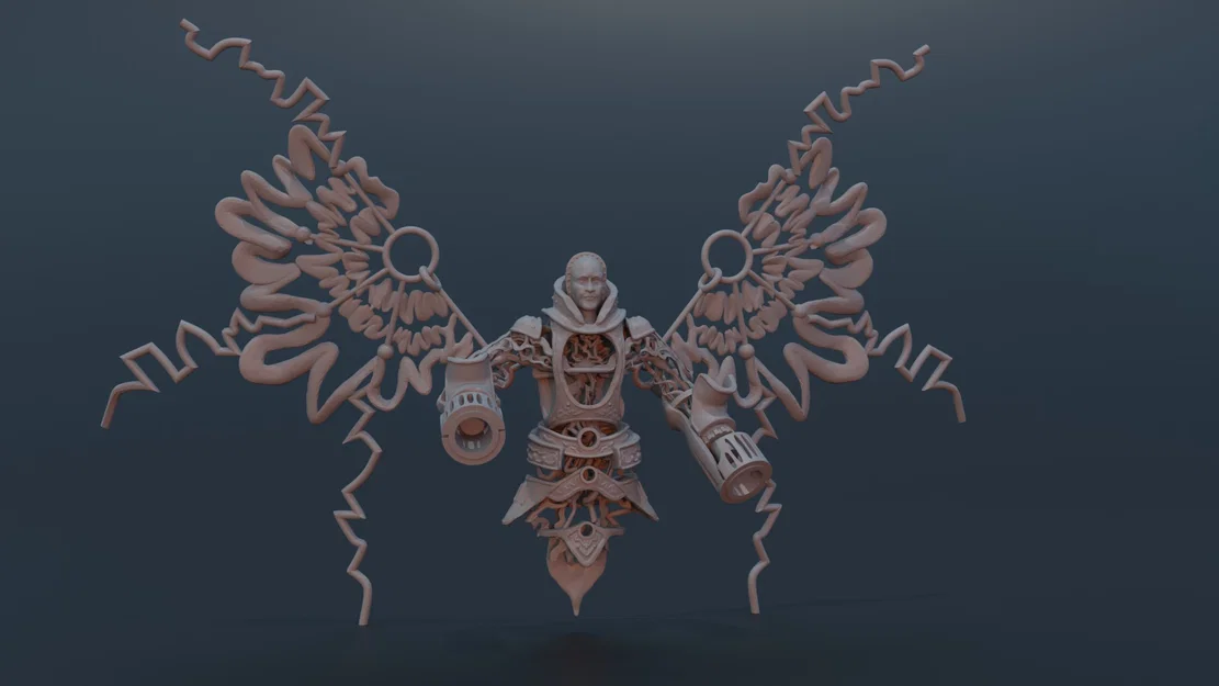 Mô hình in 3D Fluxcharger mini cho game Magic: The Gathering - Image 2