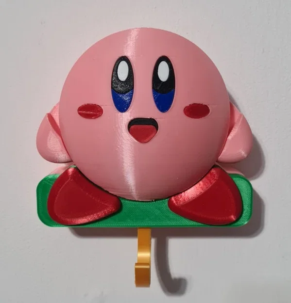 Móc treo chìa khóa Kirby (Kirby key holder) - Image 1