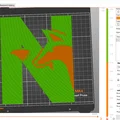Móc khóa chữ N hình con cáo (Fox Alphabet) in 3D độc đáo - Thumbnail 5