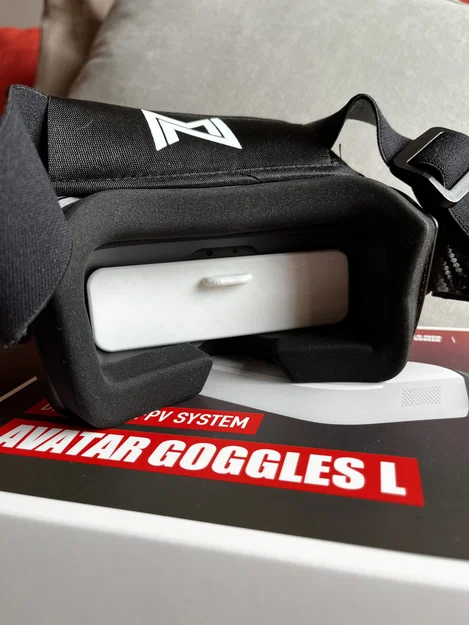 Nắp che bảo vệ thấu kính cho Walksnail Avatar Goggles L (3D Printed) - Image 1