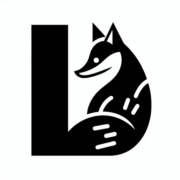 Mô hình chữ cái L hình cáo xinh xắn in 3D (Fox Alphabet) - Image 1