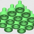 Bộ đầu nối ống nước 1/2 inch (Hose adapter) cho sân vườn - Thumbnail 4