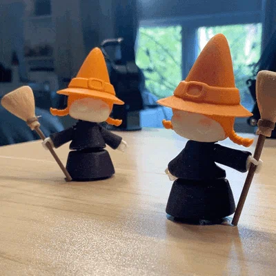 Cô Phù Thủy 3D Printable