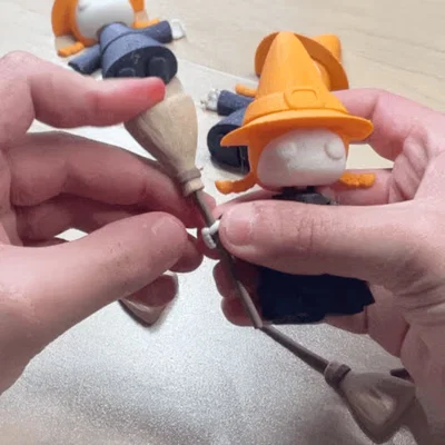 Cô Phù Thủy 3D Printable