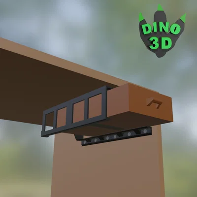 Mẫu ngăn kéo để bàn 3D tiện lợi, dễ in - Easy Printable Desk Drawer