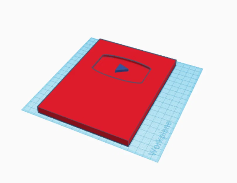 Mô hình Nút Vàng YouTube 1 triệu đăng ký - File in 3D cực chất - Image 1