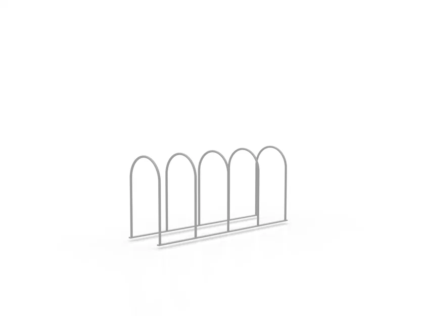 Mô hình giá để xe đạp tỉ lệ 1:48 (Bike Rack 3D Model) - Image 2