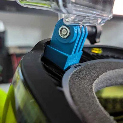 Ngàm gắn camera trên nón Dye i5 (DJI Osmo Action) - Top Mount