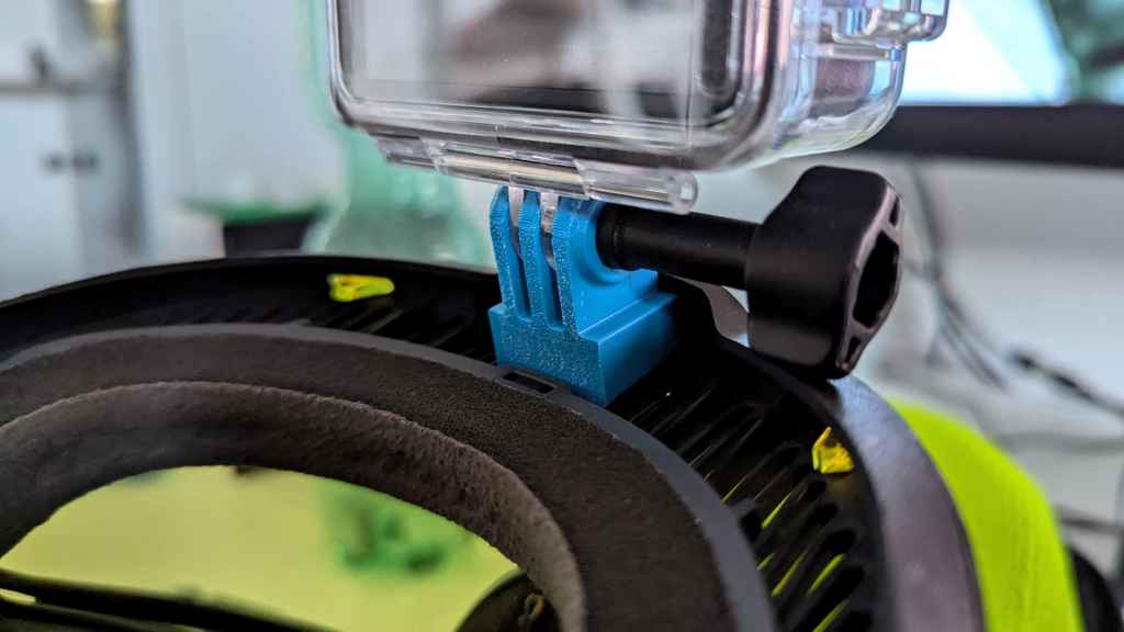 Ngàm gắn camera trên nón Dye i5 (DJI Osmo Action) - Top Mount - Image 3
