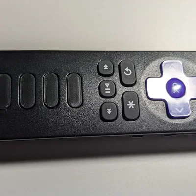 Bộ nút bịt che phím tắt cho điều khiển Roku TV