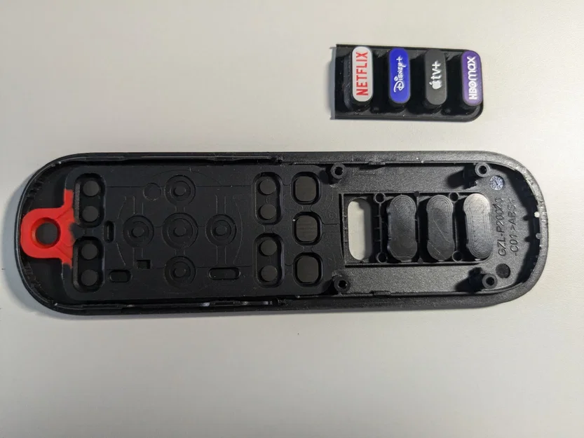 Bộ nút bịt che phím tắt cho điều khiển Roku TV - Image 2