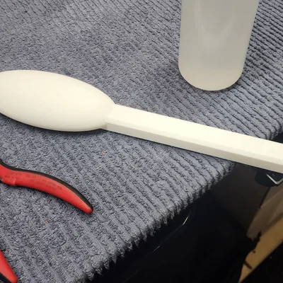 Dụng cụ hỗ trợ bôi thuốc và gãi lưng 3D in không cần support