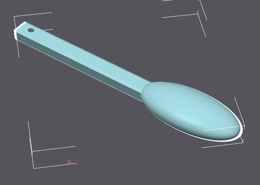 Dụng cụ hỗ trợ bôi thuốc và gãi lưng 3D in không cần support - Image 2
