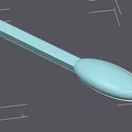 Dụng cụ hỗ trợ bôi thuốc và gãi lưng 3D in không cần support - Thumbnail 2