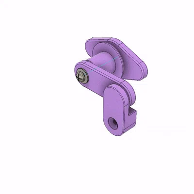 Khóa nội thất đơn giản cho ván chipboard 16mm