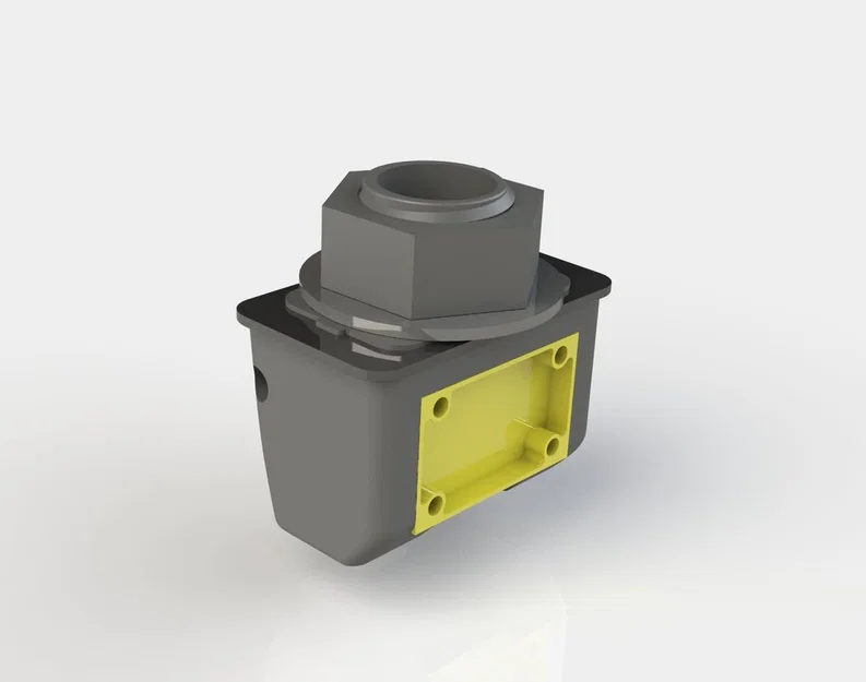 Giá đỡ camera lùi kèm đèn biển số cho xe GAZ - Image 3