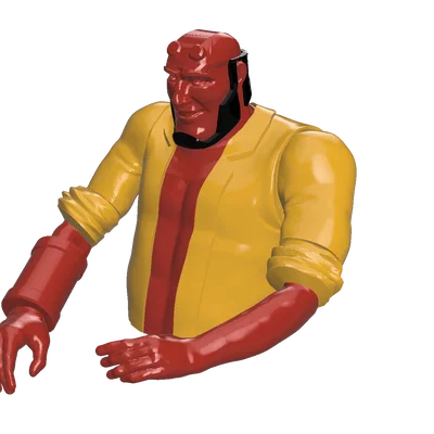 Nâng cấp Bruce Hellboy cho 3D SETS Family - Ann & Bruce