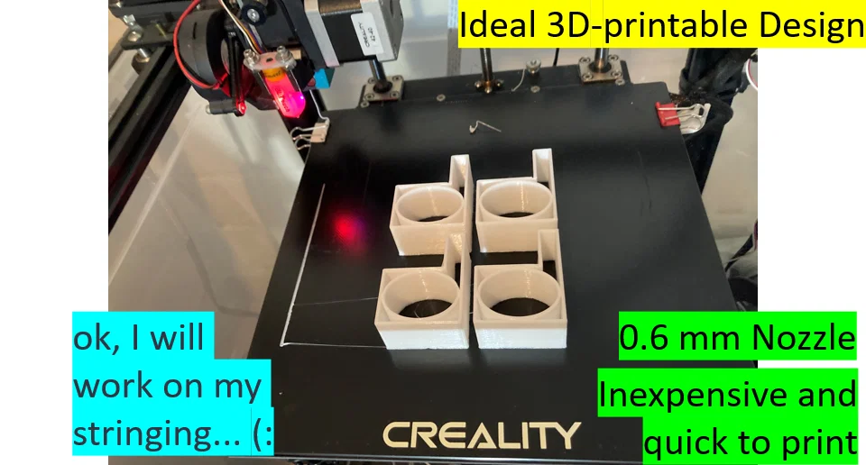 Đĩa lót/Chân kê chậu cây – Tối ưu cho in 3D - Image 7