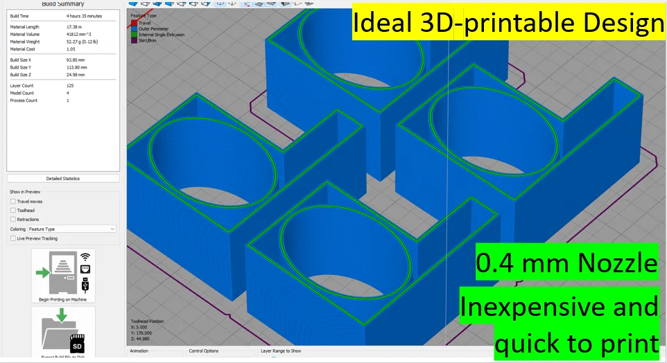Đĩa lót/Chân kê chậu cây – Tối ưu cho in 3D - Image 8