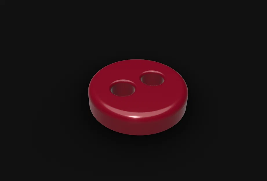 Mô hình nút áo đơn giản cho in 3D (Button) - Image 1