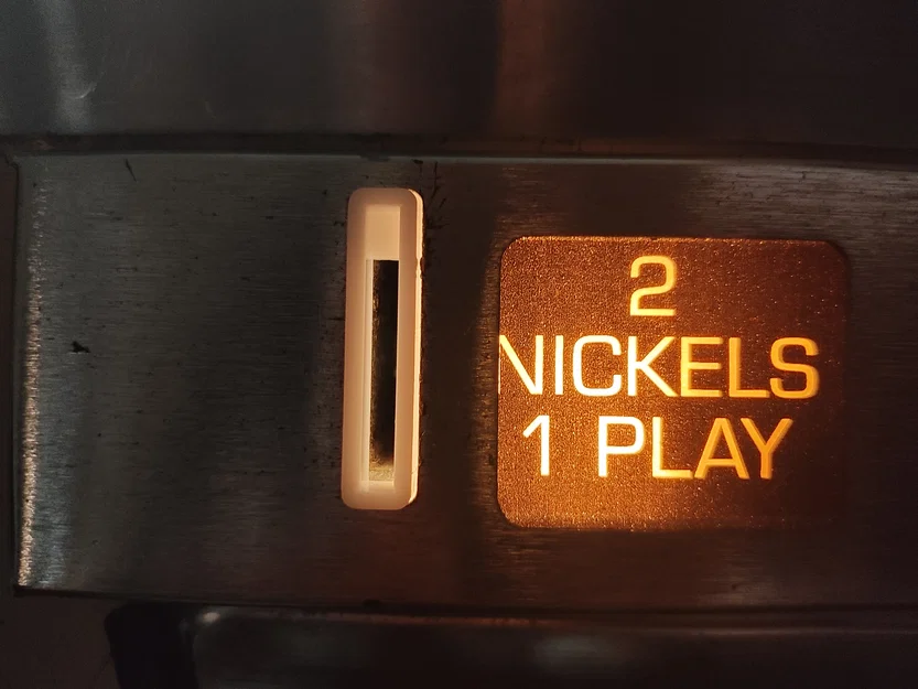 Tấm Coin Slot Pinball Gottlieb Thập Niên 1970 - Image 1