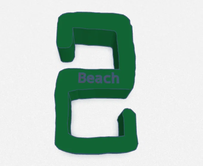 Móc treo đồ đi biển đa năng (Beach Holder) - Phụ kiện in 3D hữu ích - Image 1