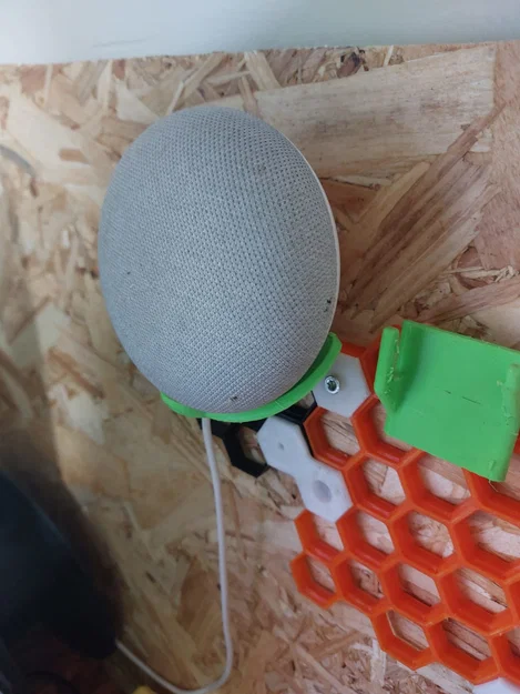 Giá đỡ Google Home Mini gắn bảng treo tường HSW thông minh - Image 1