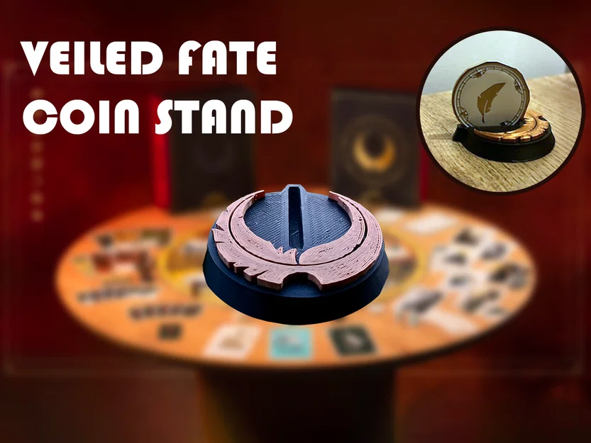 VEILED FATE Coin Stand (Kệ trưng Fate Coin) - Image 1