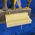Khay đựng mũi vít 2 hàng kèm kệ treo bảng Pegboard thông minh - Thumbnail 1