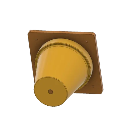 Khuôn In 3D Đúc Chậu Cây Thủ Công (Silikon Topf Form)