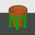 Khuôn In 3D Đúc Chậu Cây Thủ Công (Silikon Topf Form) - Thumbnail 6