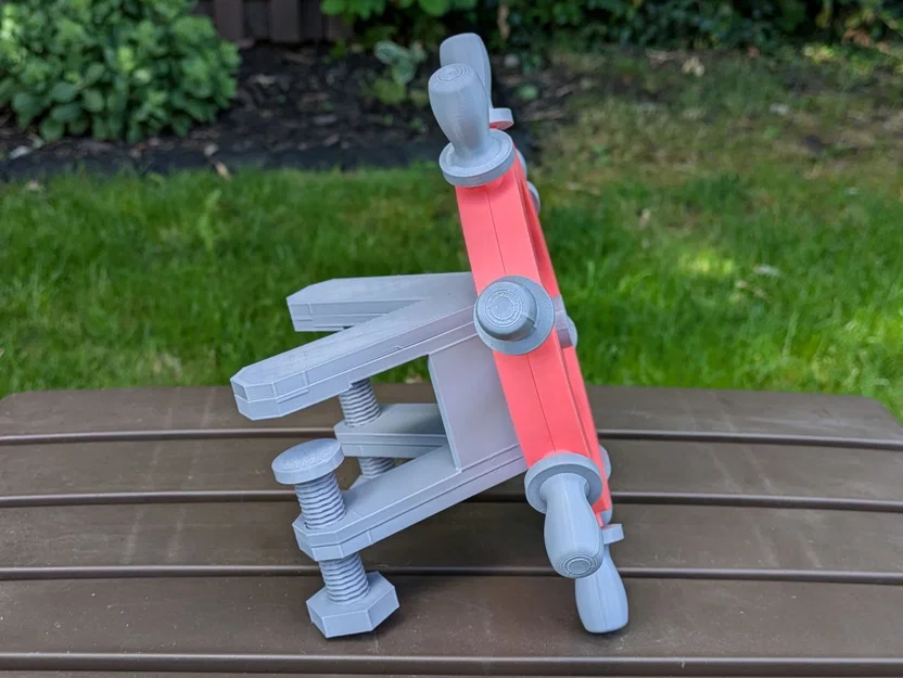 Kẹp Gắn Bánh Lái Tàu Cho Kayak (Kayak Ship Wheel Clamp Mount) - Image 7