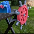 Kẹp Gắn Bánh Lái Tàu Cho Kayak (Kayak Ship Wheel Clamp Mount) - Thumbnail 8