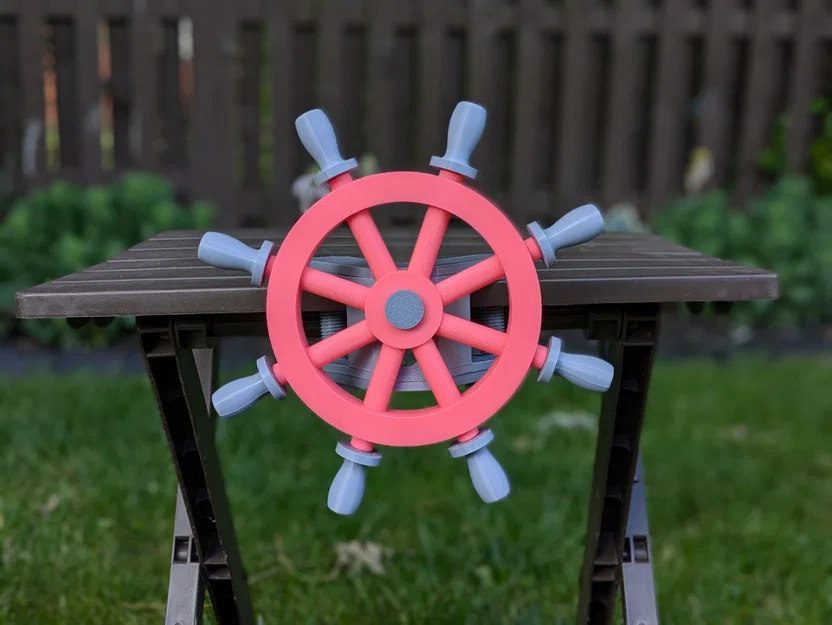 Kẹp Gắn Bánh Lái Tàu Cho Kayak (Kayak Ship Wheel Clamp Mount) - Image 9
