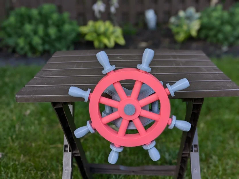 Kẹp Gắn Bánh Lái Tàu Cho Kayak (Kayak Ship Wheel Clamp Mount) - Image 11