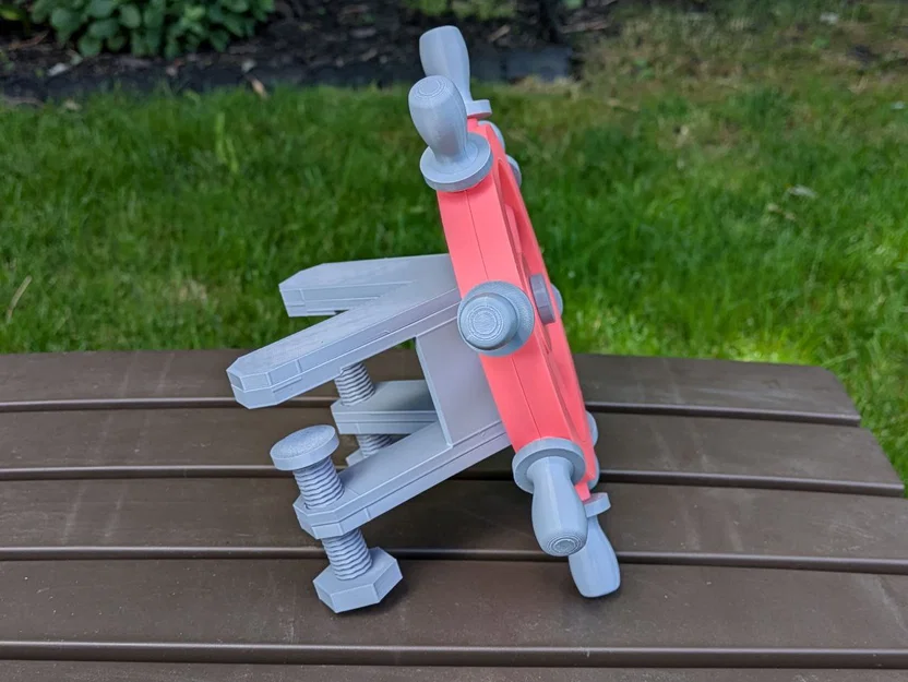 Kẹp Gắn Bánh Lái Tàu Cho Kayak (Kayak Ship Wheel Clamp Mount) - Image 12