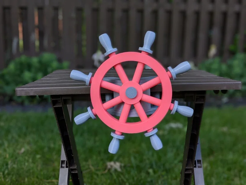 Kẹp Gắn Bánh Lái Tàu Cho Kayak (Kayak Ship Wheel Clamp Mount) - Image 13