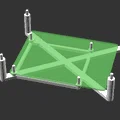 Pi-like-stack: case Raspberry Pi stackable tuỳ biến (OpenSCAD/SCAD) - Thumbnail 1