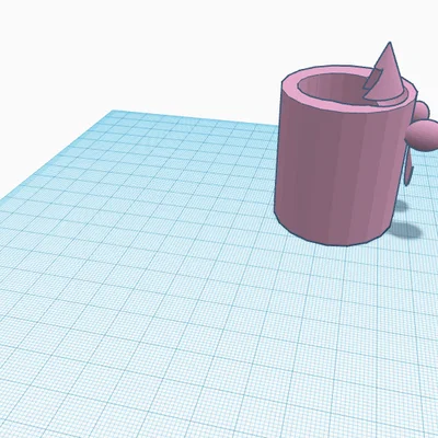 Mô hình ly sứ hình kỳ lân Unicorn Mug dễ thương để bàn