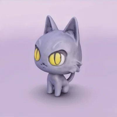 Mô hình Nendoroid Chibi Cat - Tượng mèo trang trí siêu dễ thương